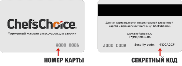 Секретный код Security Code расположен на обратной стороне карты